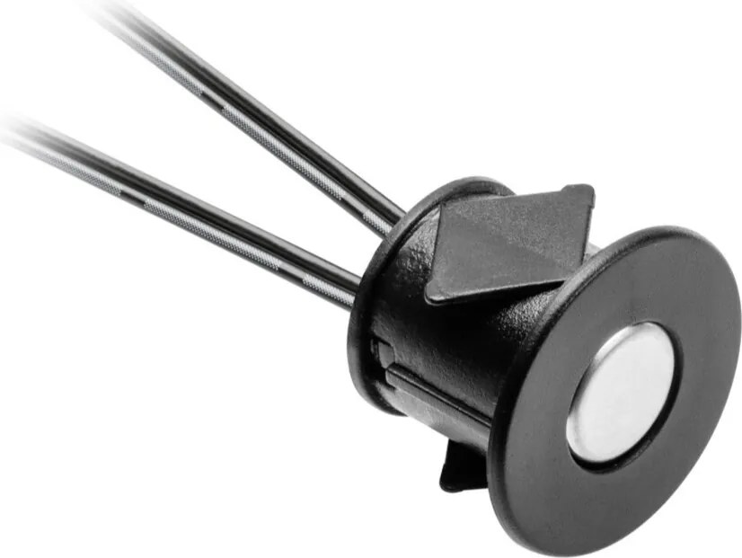 Întrerupător tactil dimabil GTV pentru bandă LED, 24W, 12V, IP20, negru, cablu 1 m 24 W, 12 V, Alb