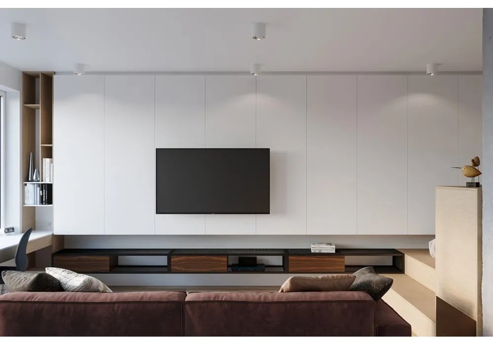 Plafonieră Sollux Luigi, alb