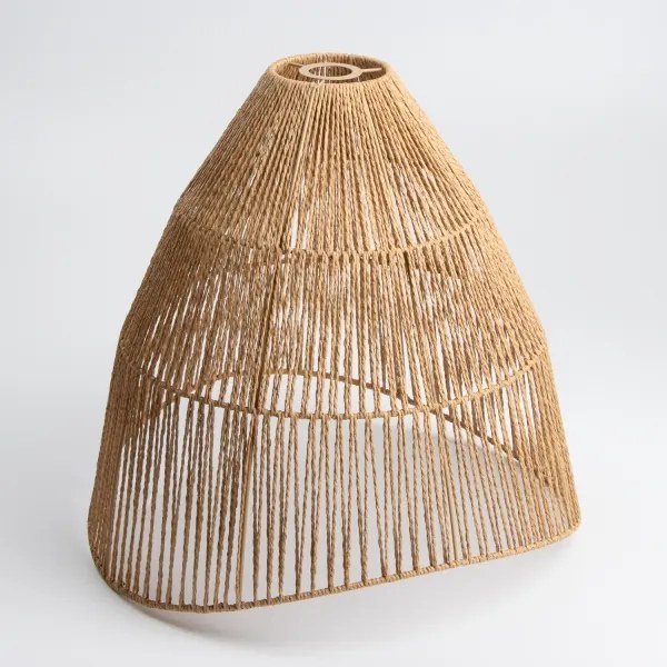 Brilagi - Lustră LED aplicată CERIA BOHO, 1xE27/40W/230V, Ø 70 cm, maro