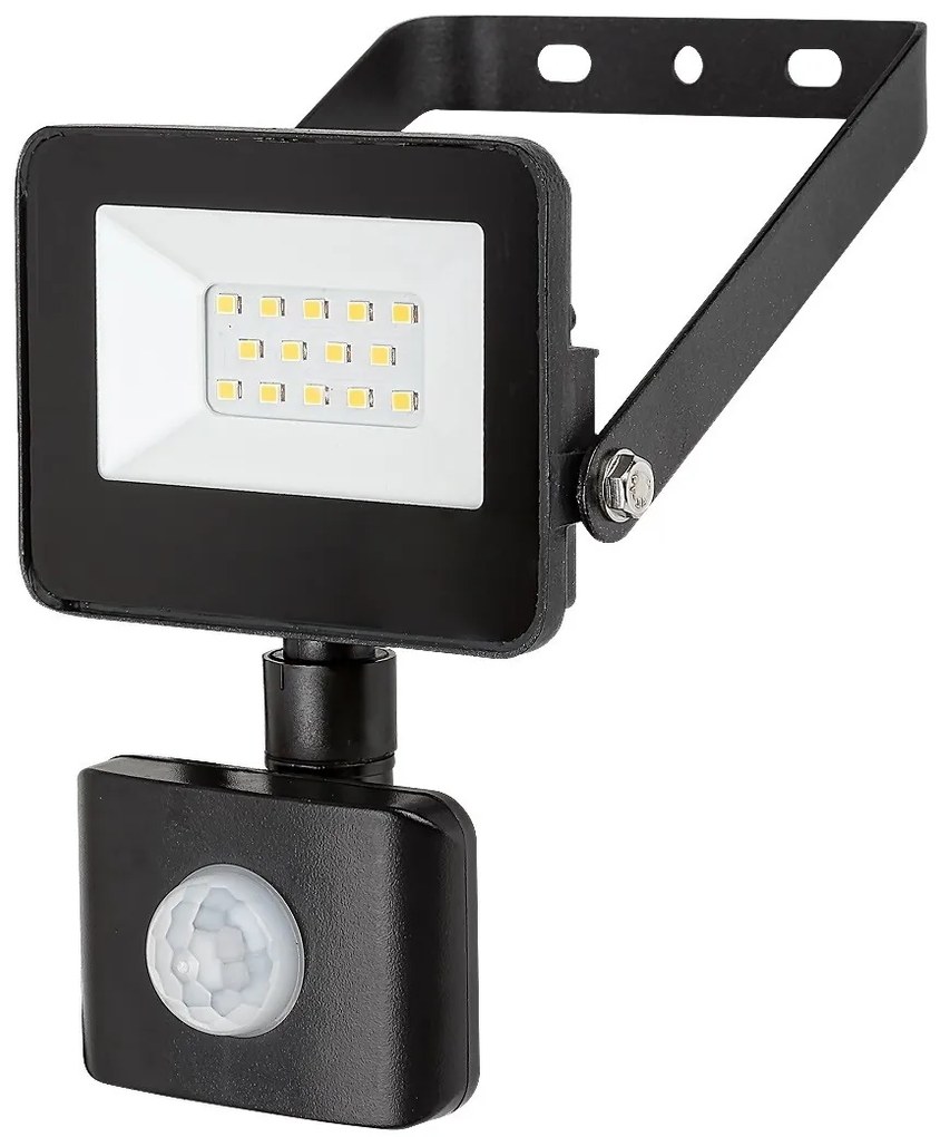 Proiector cu reflector LED de exterior cu senzor de miscare IP44 Flood 10W