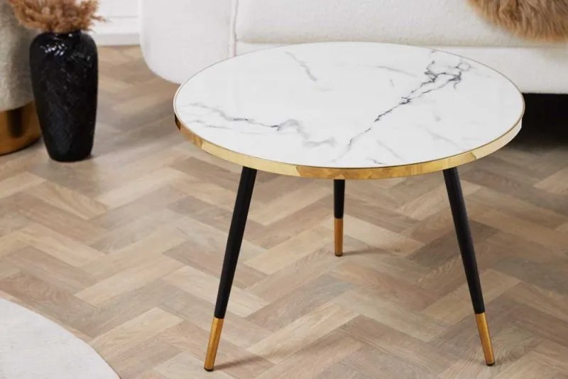 Neînvins Masa de conferinta Paris 60 cm alb, negru