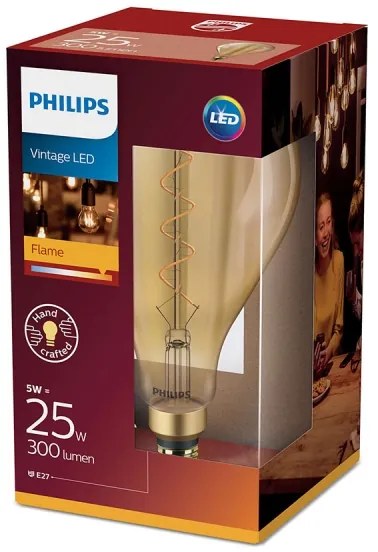 Bec LED Philips E27/5W/230V 2000K - VINTAGE