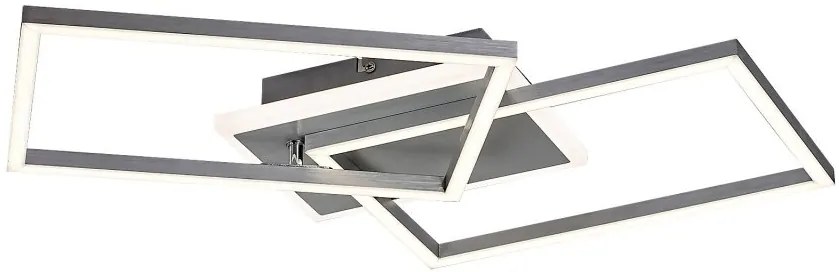Plafoniera LED moderna Athelstan argintiu