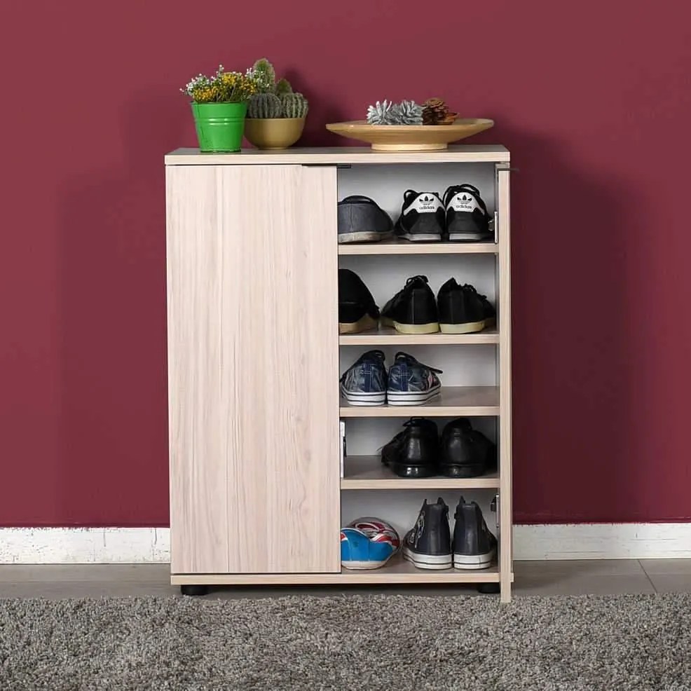 Comoda Multifunctionala Adore Dynamic, 2 usi, 5 rafturi, 60 x 78 x 34 cm