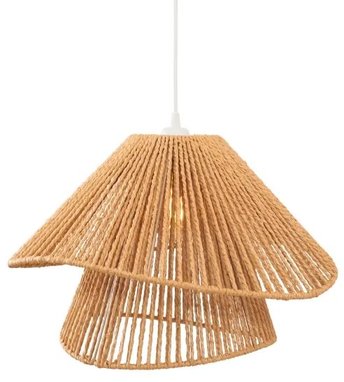 Lustră pe cablu MAXLIGHT P0578 AMALFI 1xE27/15W/230V d. 45 cm bej