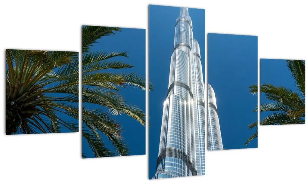Tablou - Burj Khalifa (125x70 cm), în 40 de alte dimensiuni noi