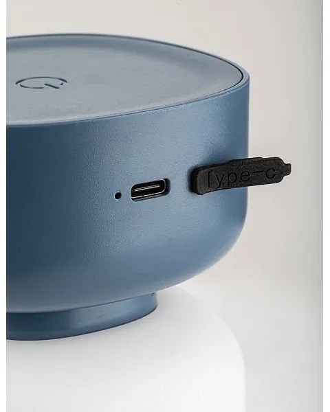 Lampă LED tactilă reîncărcabilă dimabilă de masă de exterior Rabalux 77145 FUNES LED/3W/5V IP44 albastru