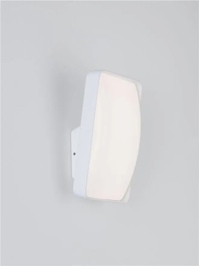 Aplica de perete exterior LED IP65 NUBO alb
