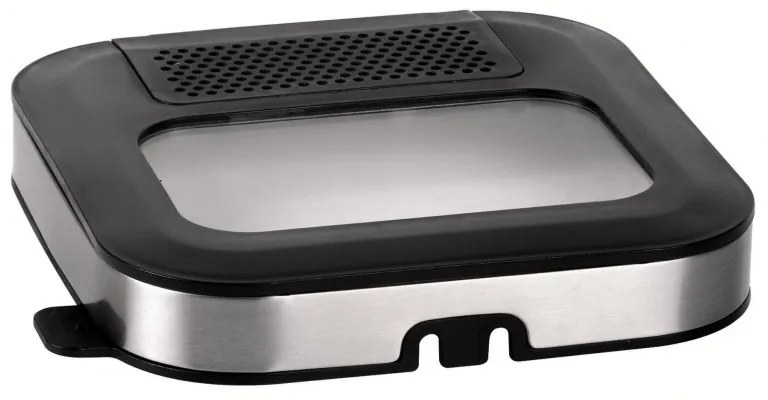 Friteuza cu ulei Elite EDF-1103, 1200W, 2.5 L, 190°C, Fereastra vizualizare, Filtru mirosuri, Control digital, Negru/Argintiu