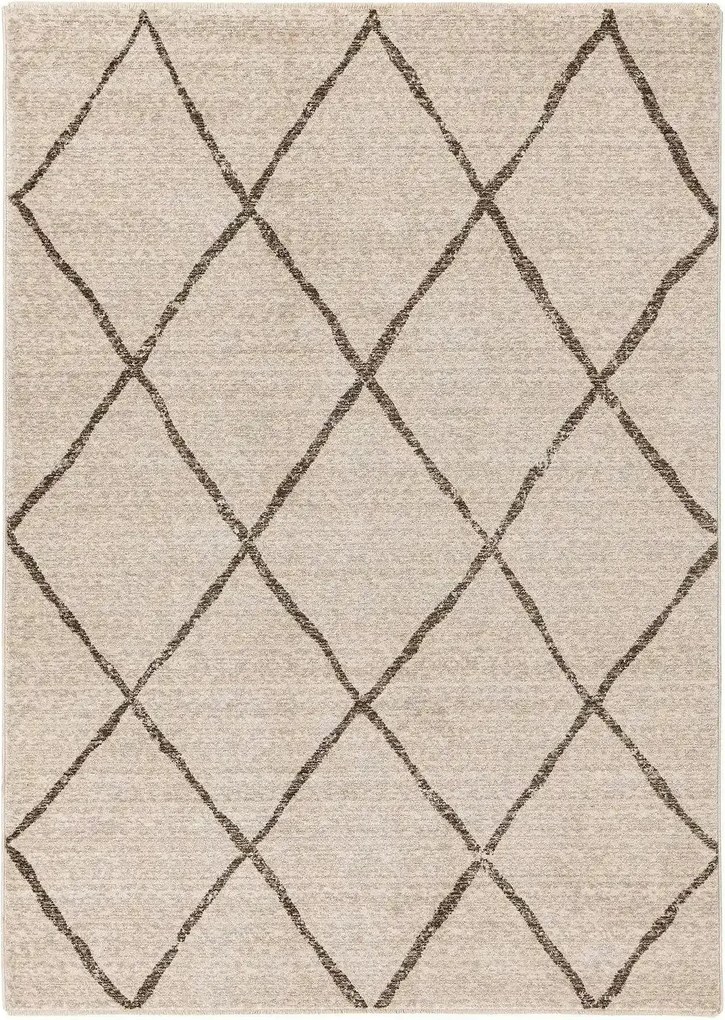 Covor AGADIR 501, 80x150 cm, forma dreptunghiulara, polipropilena, bej