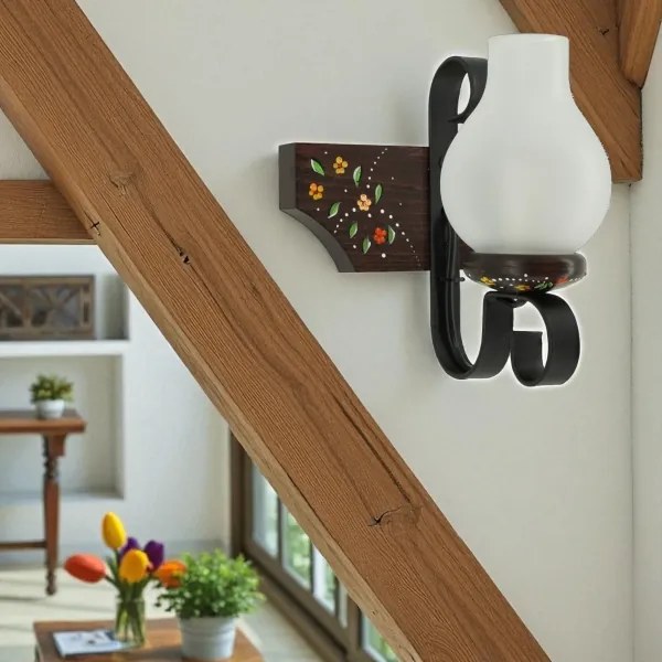 Brilagi - Aplica de perete QUEEN 1xE14/40W/230V fag/wenge