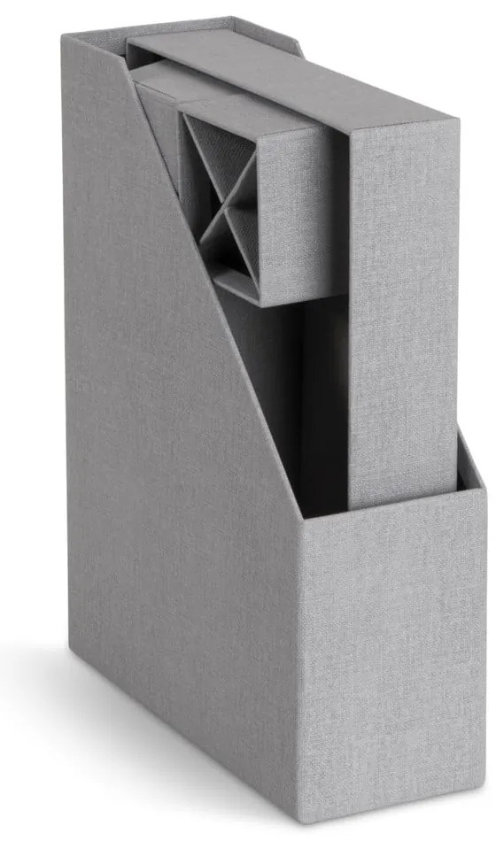 Organizatoare 4 buc. din carton Hugo Canvas Paper Laminate – Bigso