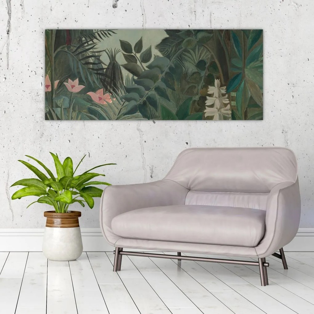 Tablou - Henri Rousseau, The Equatorial Jungle, reproducere (120x50 cm)