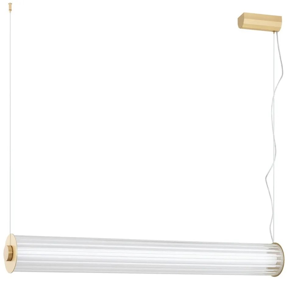 Lustra LED eleganta realizata manual Hampton alama periata