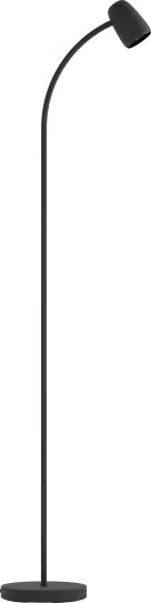 Eglo 902172 - Lampă de podea CARLO 1xE14/18W/230V neagră