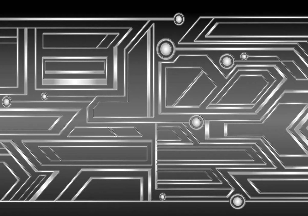 Fototapet - Geometrie - abstact (254x184 cm)