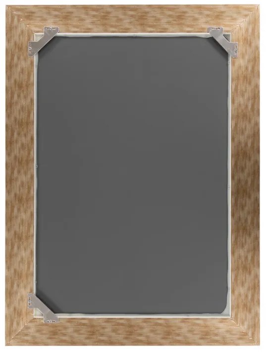 Oglinda dreptunghiulara cu rama din polistiren argintie/aurie Harper, 79cm (L) x 59cm (L) x 1,8cm (H)