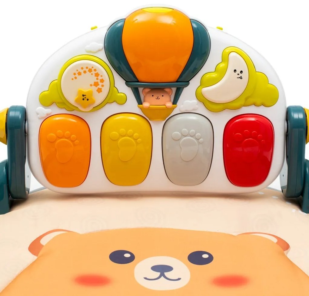 Pătură de joacă interactivă muzicală Baby Mix pentru copii , 50 x 50 x 80 cm