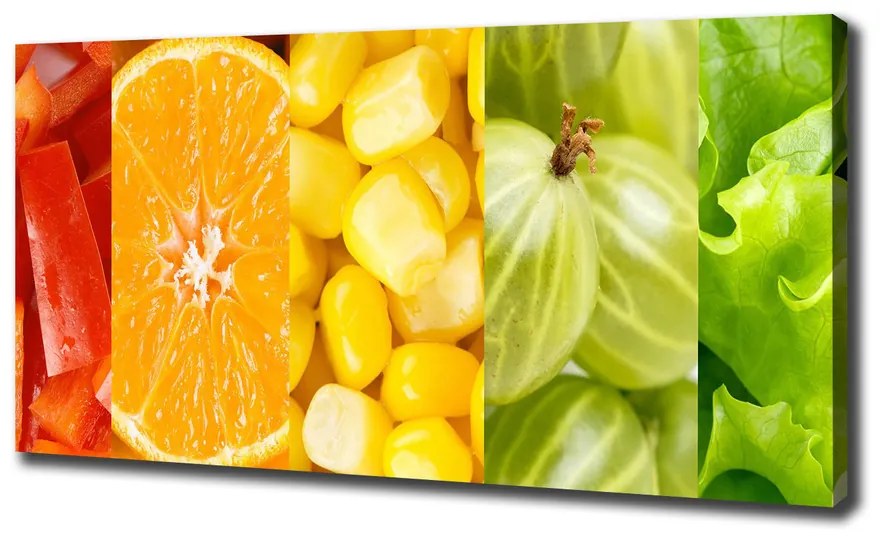 Tablou canvas Fructe si legume
