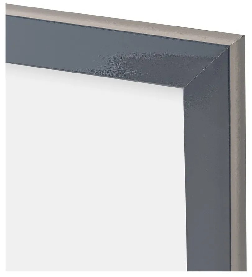 Ramă foto gri din plastic 17x22 cm