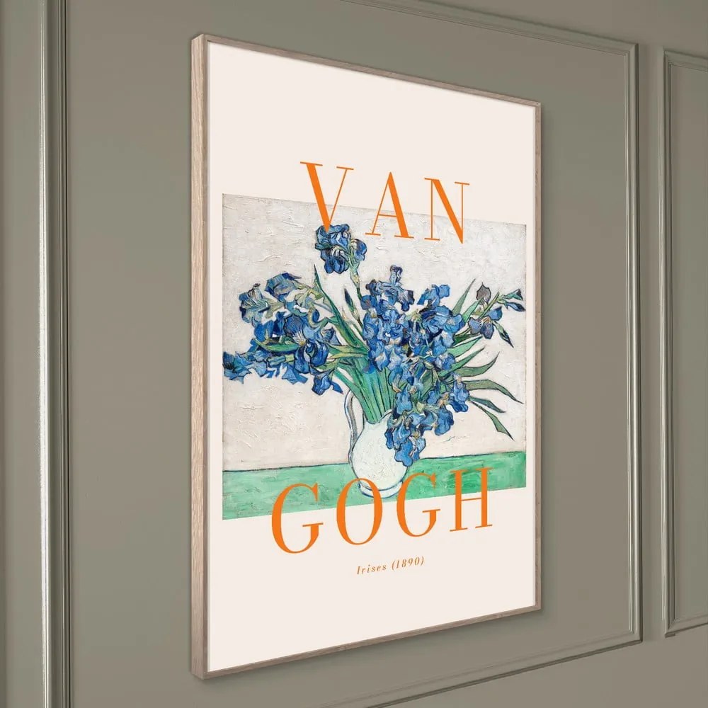 Tablou 50x70 cm Irises – Styler