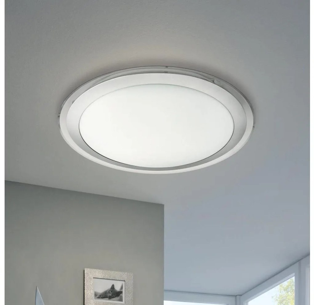 Eglo 33255 - plafonieră LED RGBW dimabilă COMPETA-C LED/17W/230V Ø43 cm