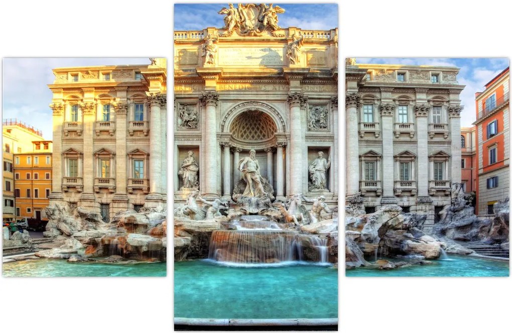 Tablou - Fântâna Trevi (90x60 cm)
