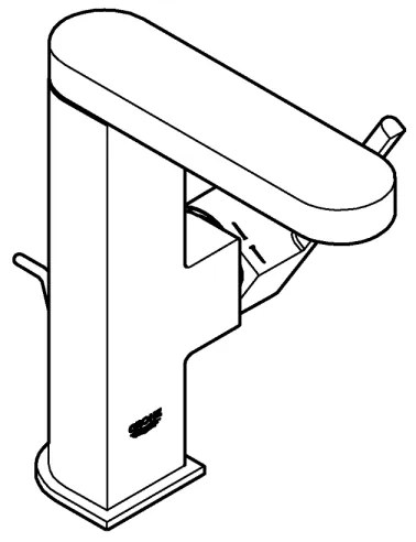 GROHE 23871003 - Baterie pentru lavoar PLUS, mărimea M, crom lucios