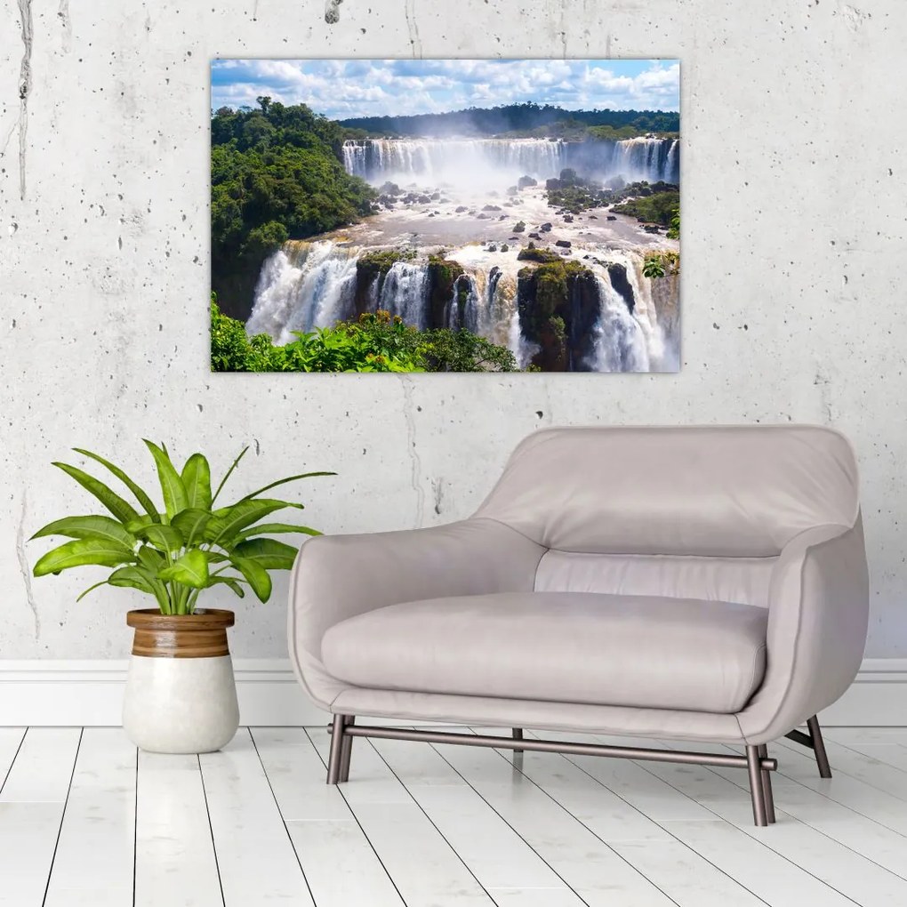 Tablou cu cascadele Iguass (90x60 cm)