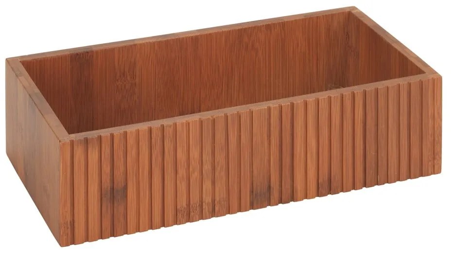 Cutie de depozitare în culoare naturală din bambus 30x15x8 cm Mera – Wenko