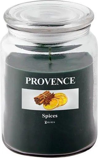 Provence Lumânare în borcan cu capac MIRODENII, 510 g