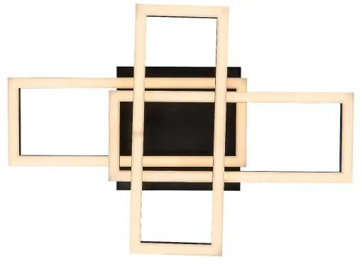 Rabalux 71394 - Plafonieră LED MERENI, dimabilă, 40W, 230V, 3000-6500K, cu telecomandă