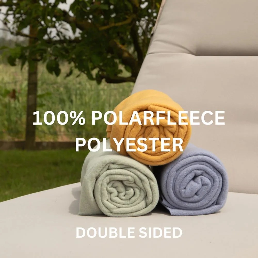 Pătură roz din polar/fleece 130x160 cm Riso – Tiseco Home Studio