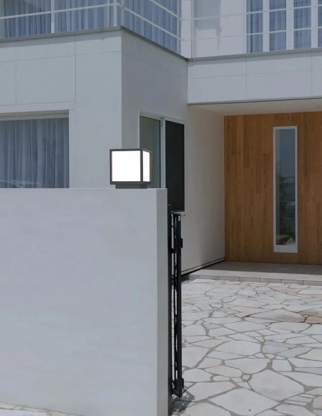 Mini Stalp iluminat exterior IP65 UTAH alb H-19cm, MA-8929