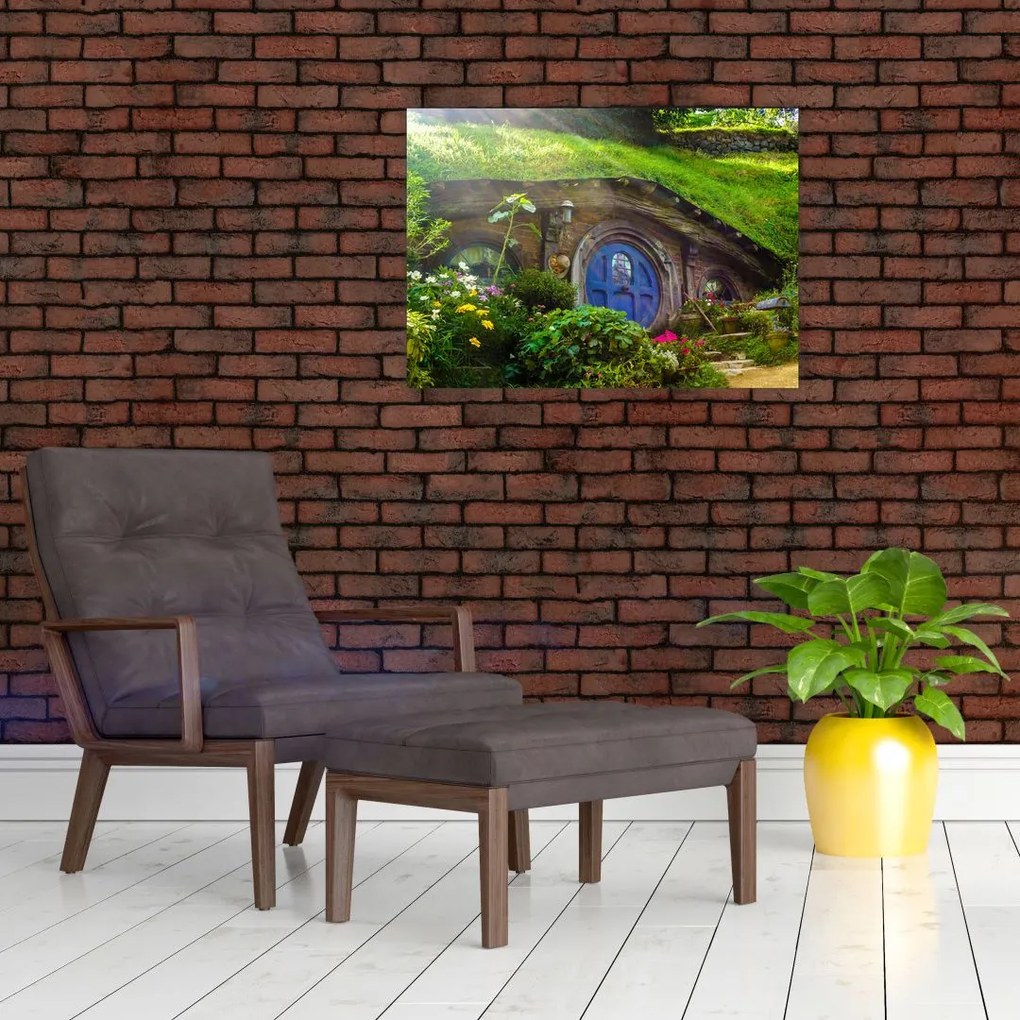 Tablou - Orasul Hobitin (70x50 cm)