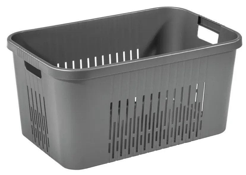 Tontarelli Coș de rufe BELLA 48 L, gri