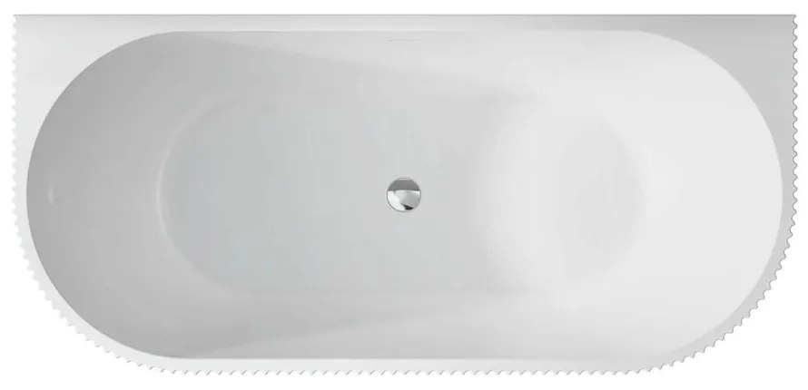 Cada freestanding Besco Leya 170x78 cm lipita de perete, BTW