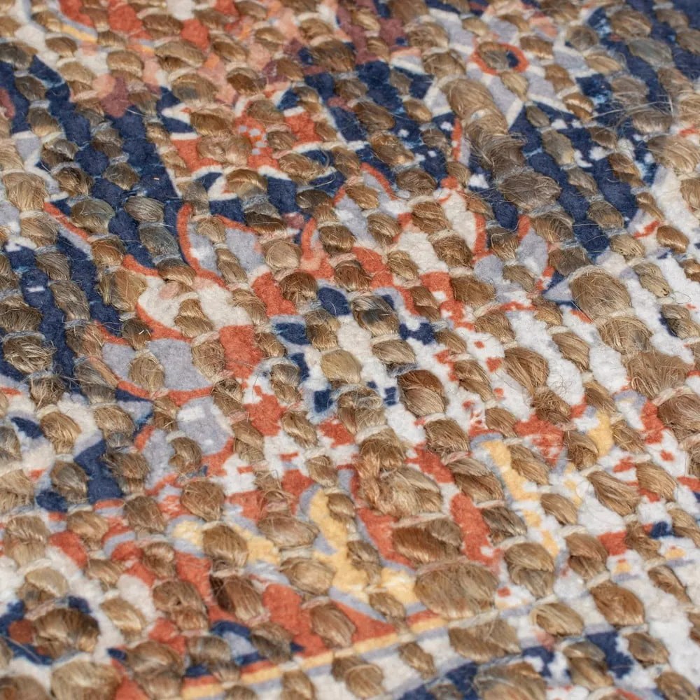 Covor tip traversă în culoare naturală handmade din amestec de iută 60x230 cm Miley – Flair Rugs
