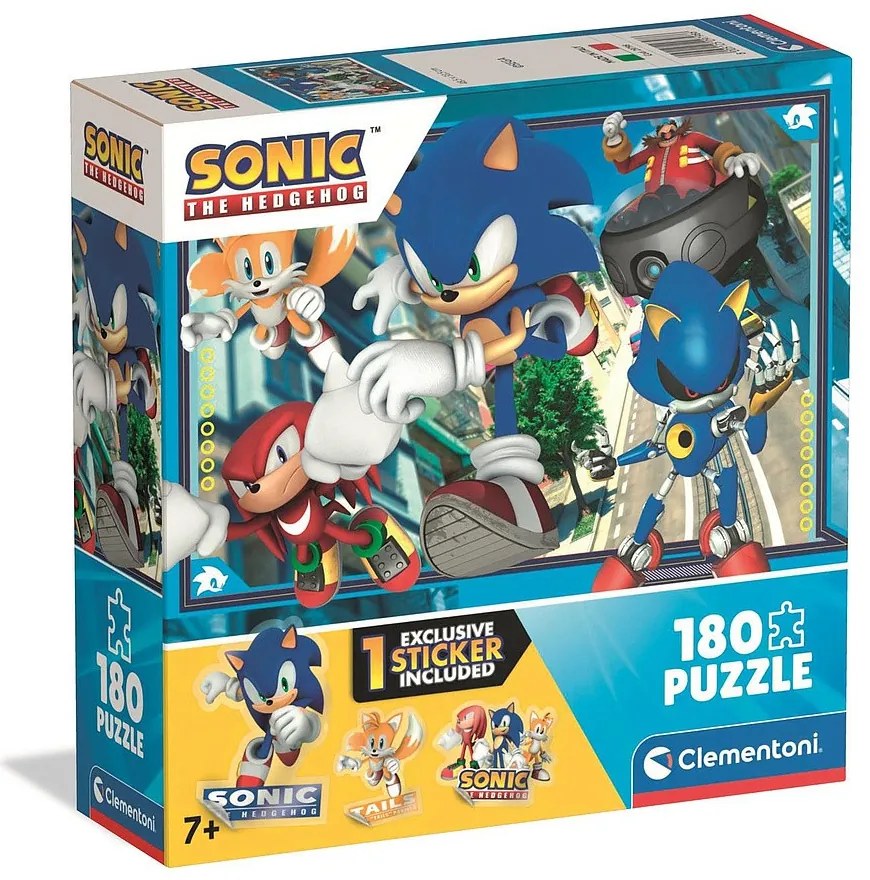 Sonic Ariciul Puzzle Clementoni de 180 piese