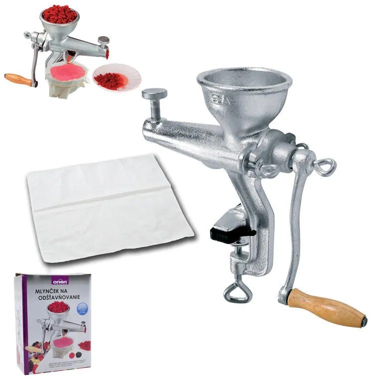 Storcător de fructe + tifon