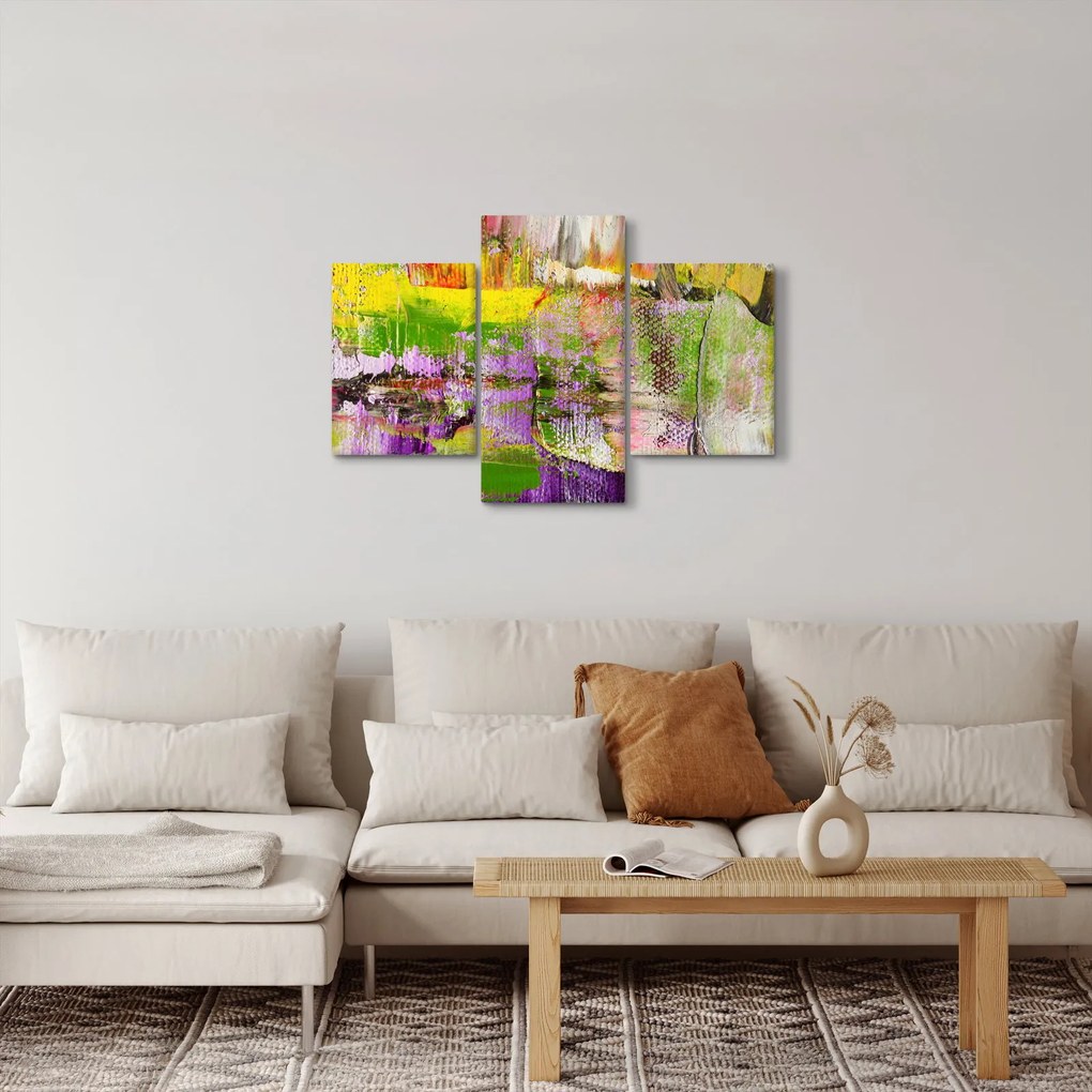 Tablou cu abstracție - pictura (90x60 cm)