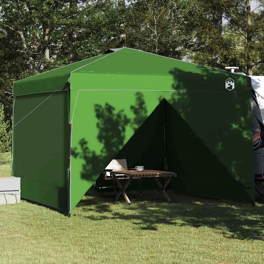 vidaXL Cort Canopy Pop-up Verde 300 x 300 cm țesătură