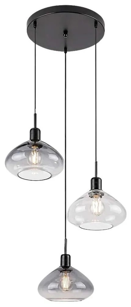 Lustra cu 3 pendule design modern Dvora