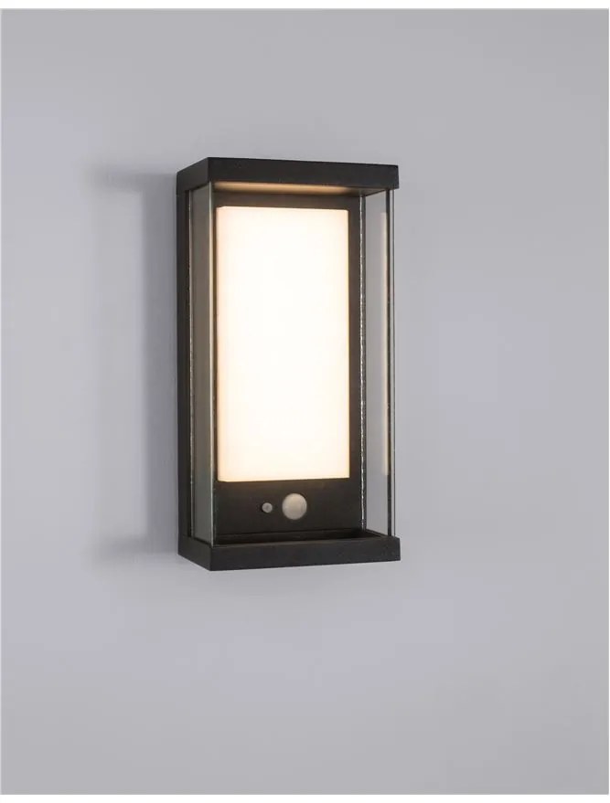 Aplica LED solara de exterior cu senzor miscare IP65 BAY