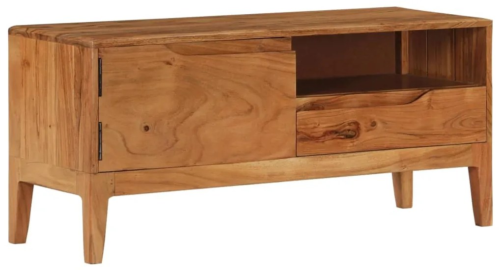 244955 vidaXL Comodă TV, 88 x 30 x 40 cm, lemn masiv de salcâm