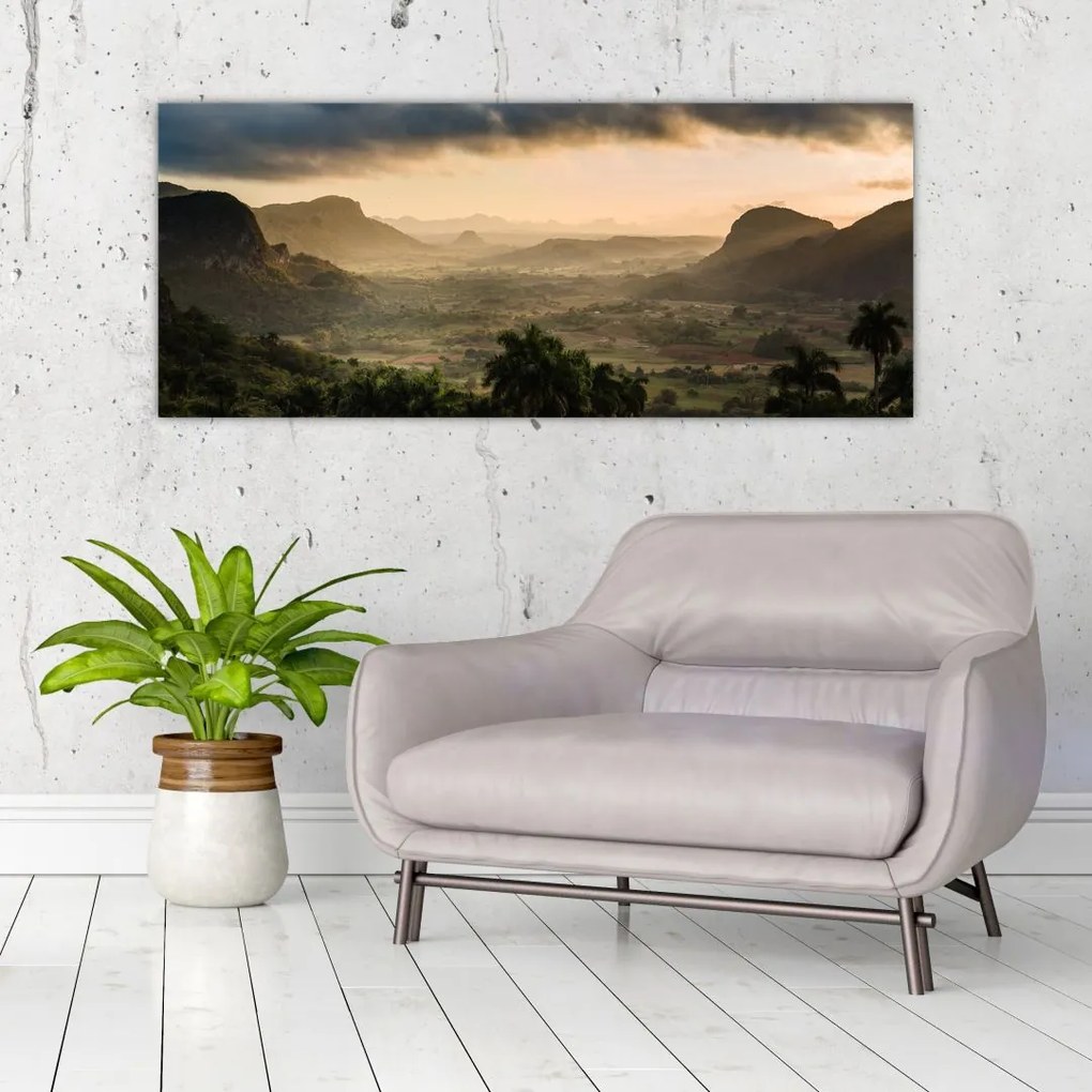 Tablou - Vîrfurile Cubaneze (120x50 cm)