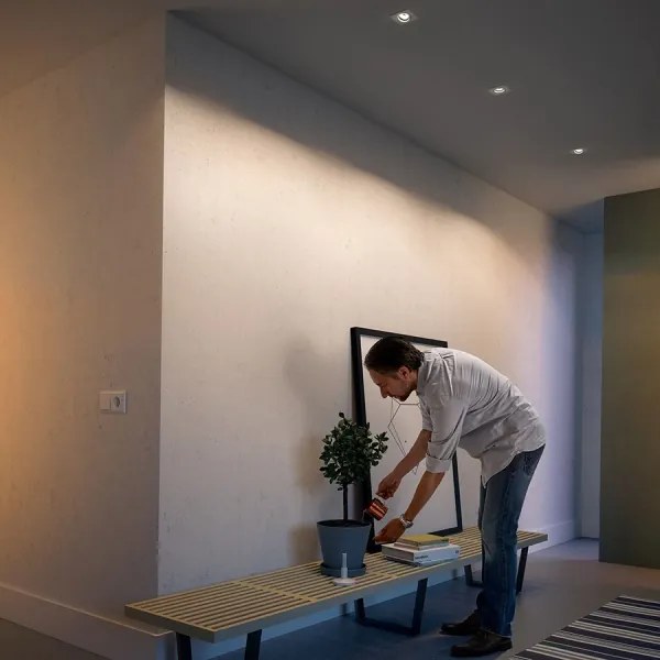 Philips 50193/31/PN - Set de 3 spoturi încastrate ENNEPER 1xGU10/5,5W/230V