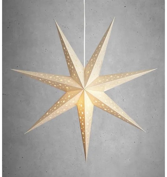 Markslöjd 704420 - Decorațiune de crăciun SOLVALLA 1xE14/25W/230V auriu 75 cm