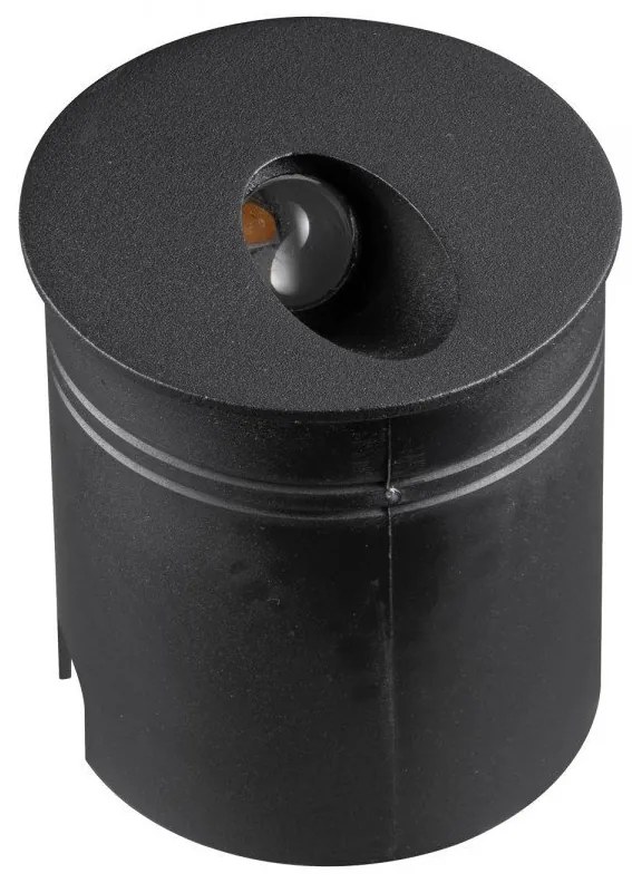 Spot LED incastrabil scari iluminat exterior IP65 ASPEN negru