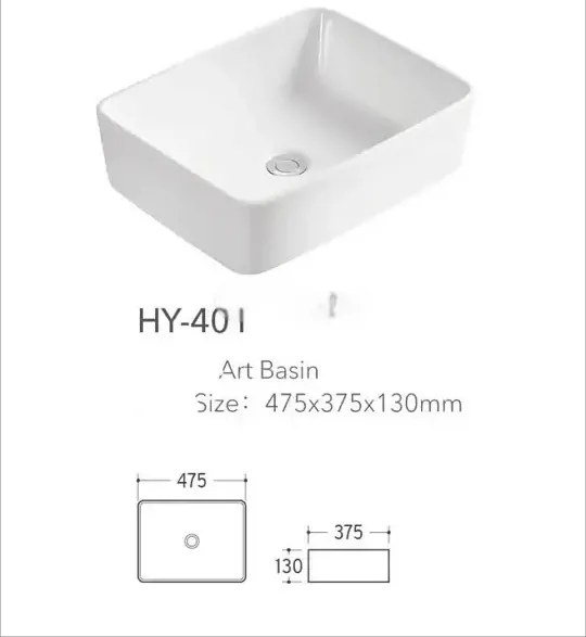 Lavoar Aplicat Modern Line 47.5×37.5CM – HY-401